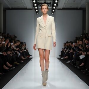 HERVE LEGER Fabiana Platform Ankle Boots size 38